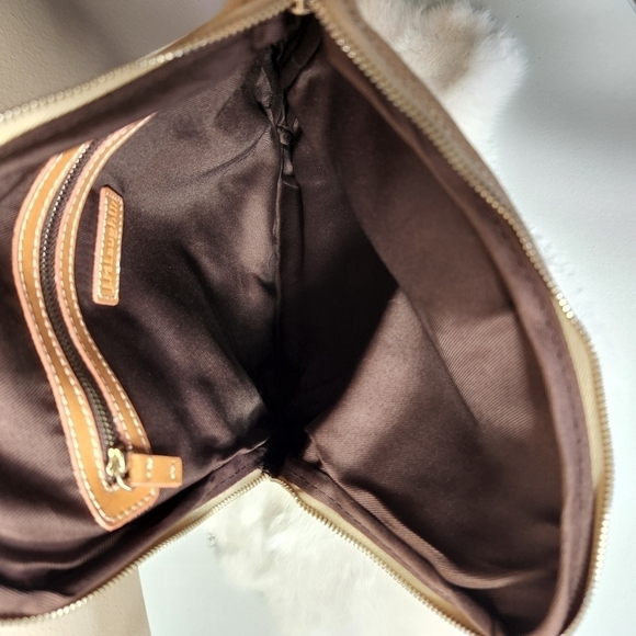 J. McLaughlin Foldover Textured Fabric Wristlet Clutch - Picture 8 of 8